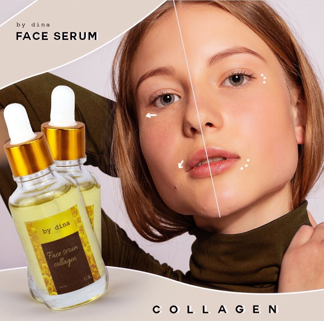 Collagen Face Serum By Dina
